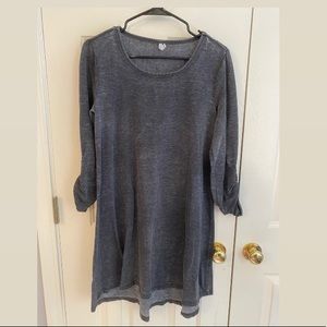 3/4 sleeve swing dress